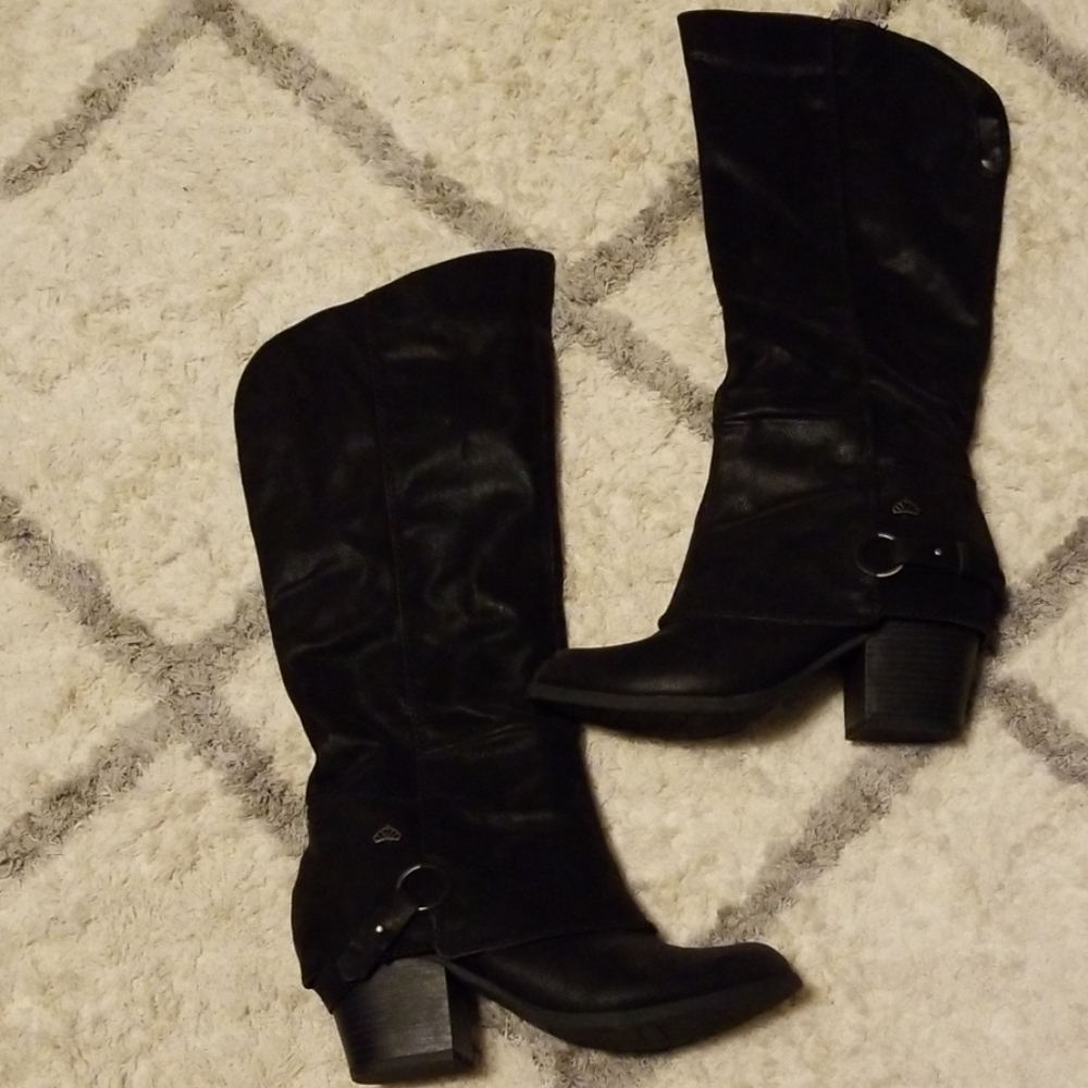 Fergalicious knee high boots